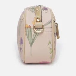 Van Heusen Beige Printed Sling Handbag image 3