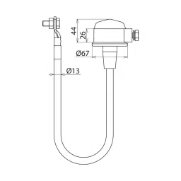 DEHN Surge Arrester Gas Discharge Tube Technology Type 1, 923062 image 3