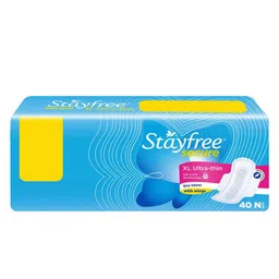 Stayfree Secure Ultra Thin Dry Cover XL Pads with Wings - 40 Pads-picture-13