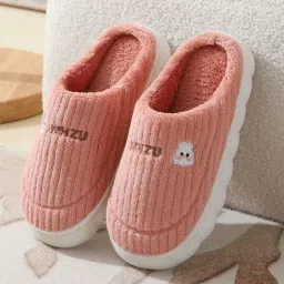 Drunken Room Slippers for Women-Coral image 3