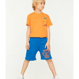 trendyol Solid  Knee Length Shorts - Royal Blue image 3