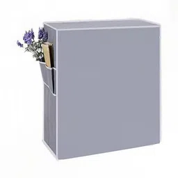 Arises Products Grey Foldable 5 Shelves Shoes Rack With Dustproof Cover image 2