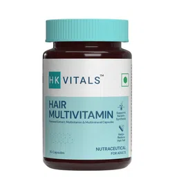 HK VITALS Hair Multivitamin Capsules with Flaxseed & Multiminerals - 30 Capsules image 1