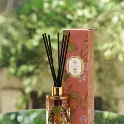 Pure Home + Living Brown Wild in Spring Soliel Reed Diffuser image 1
