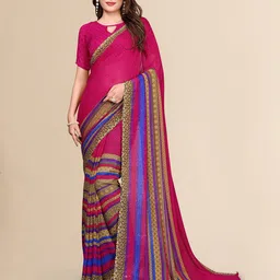 Moda Rapido Women Floral Print Saree-picture-36