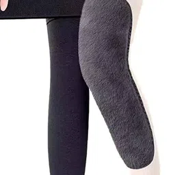 Eleg & Stilance Unisex Assorted Furry Thick Adjustable Compression Knee Pads Socks-picture-50