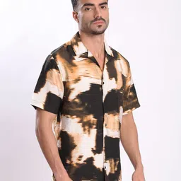 Bene Kleed Men Abstract Printed Casual Shirt image 5