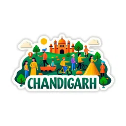 GIFTODAY Green & Yellow Printed Decorative Magnets-picture-28