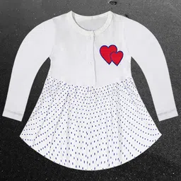 KidzzCart Polka Dot Print Fit & Flare Dress-picture-37