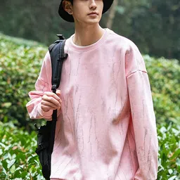 StyleCast Men Printed Oversized Cotton Sweatshirt image 5