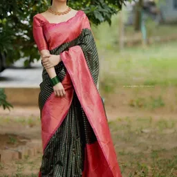 ZIKARAA Woven Design Zari Saree-picture-29