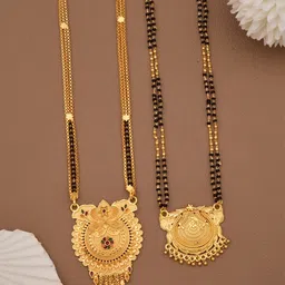VEMISHTI Gold-Plated Mangalsutra-image-73