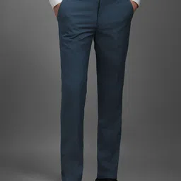 Louis Philippe Men Slim Fit Trousers-image-97