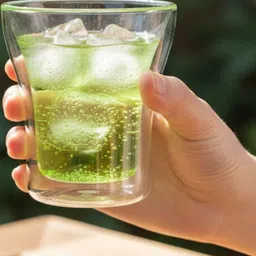 TASKHOUSE Transparent Glass Dishwasher Safe Cup 200ml image 5