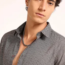 Bushirt Men Classic Printed Casual Shirt image 5