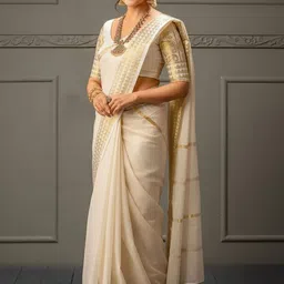 AMRUTKALA SAREES Woven Design Silk Blend Designer Banarasi Saree-picture-18