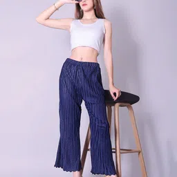 QOSHA Women Knitted Ethnic Palazzos-picture-25