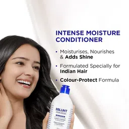 BBLUNT Set Of 2 Intense Moisture Natural Hair Shampoo- 300 ml & Conditioner- 250 g image 3