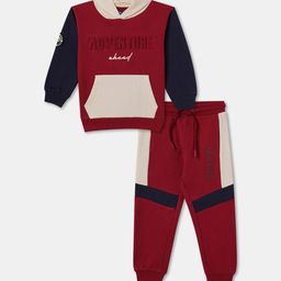 R&B Printed Pure Cotton Sweatshirt With Joggers Clothing Set-picture-42