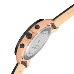 D'SIGNER Men Brass Dial & Leather Straps Analogue Multi Function Watch 902RGBTL.2G image 3
