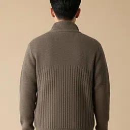 Mast & Harbour Men Ribbed Pullover image 5