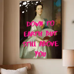 Art Street White & Pink 1 Piece Canvas Other Wall Paintings-image-44