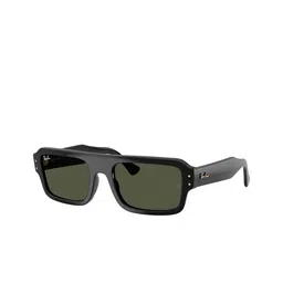 RAY-BAN Unisex UV Protected Green Lens Rectangle Sunglasses - 0RB445466773156 image 2