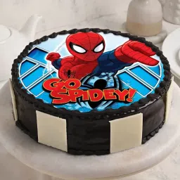 Super Spiderman Hbd Cake-image-7