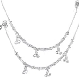 Heer Collection Silver-Plated Anklet image 5