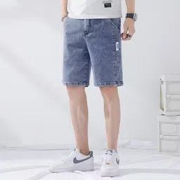 StyleCast Men Cotton Denim Shorts-picture-16