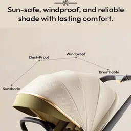 StarAndDaisy Infants Foldable With Adjustable Backrest Strollers image 2