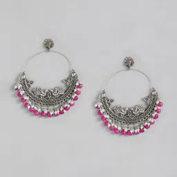 Krelin Peacock Shaped Chandbalis Earrings-picture-44