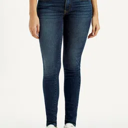 Levis Women Skinny Fit Mid-Rise Light Fade Stretchable Jeans-image-70