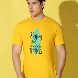 WOOSTRO Men Typography Printed Slim Fit T-shirt-picture-28