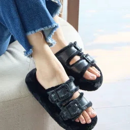 CAI Women Open Toe Flats-picture-38