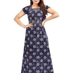 Inner Beats Women Multi Nightdress-picture-40