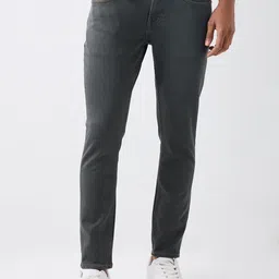 SPYKAR Men Slim Fit Mid-Rise No Fade Clean Look Stretchable Jeans-picture-15