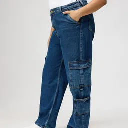 FREAKINS Women Straight Fit High-Rise Jeans image 3