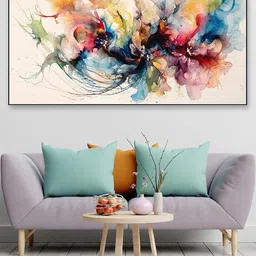 DEKORSTATION Multicoloured 1 Piece Canvas Other Wall Paintings-picture-19