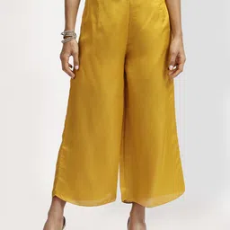 LELA Women Satin Ethnic Palazzos-picture-31