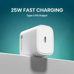 Portronics Adapto 25 Plus single port 25w usb charger image 3