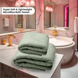 HOUSSE Green 1 Other 450 GSM Bath Towel image 4