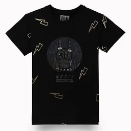 Gini and Jony Boys Printed Cut Outs T-shirt-picture-34