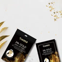 Twasa Pack Of 6 24K Gold Peel Off Mask - 15 g Each-picture-39