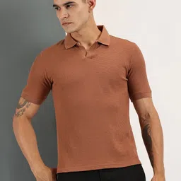 ENDEAVOUR WEAR Men Polo Collar Pockets T-shirt-image-40