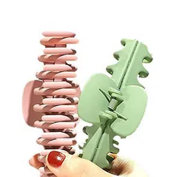 FHONEX Women Set Of 8 Big Claw Clip image 2