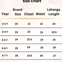 BAESD Girls Embroidered Thread Work Ready to Wear Lehenga & image 4