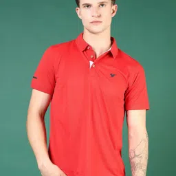 V-Mart Men Solid Polo Collar T-shirt-picture-30
