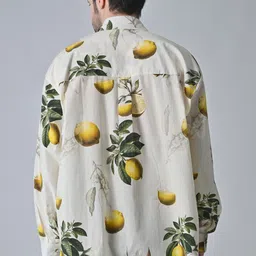 SAMANT CHAUHAN Relaxed Floral Printed Spread Collar Cotton Relaxed Fit Casual Shirt image 2