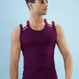 HINT Men Cotton Basic Innerwear Vests-picture-11